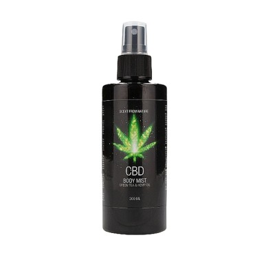 CBD - Bath and Shower - Care set - Green Tea Hemp Oil